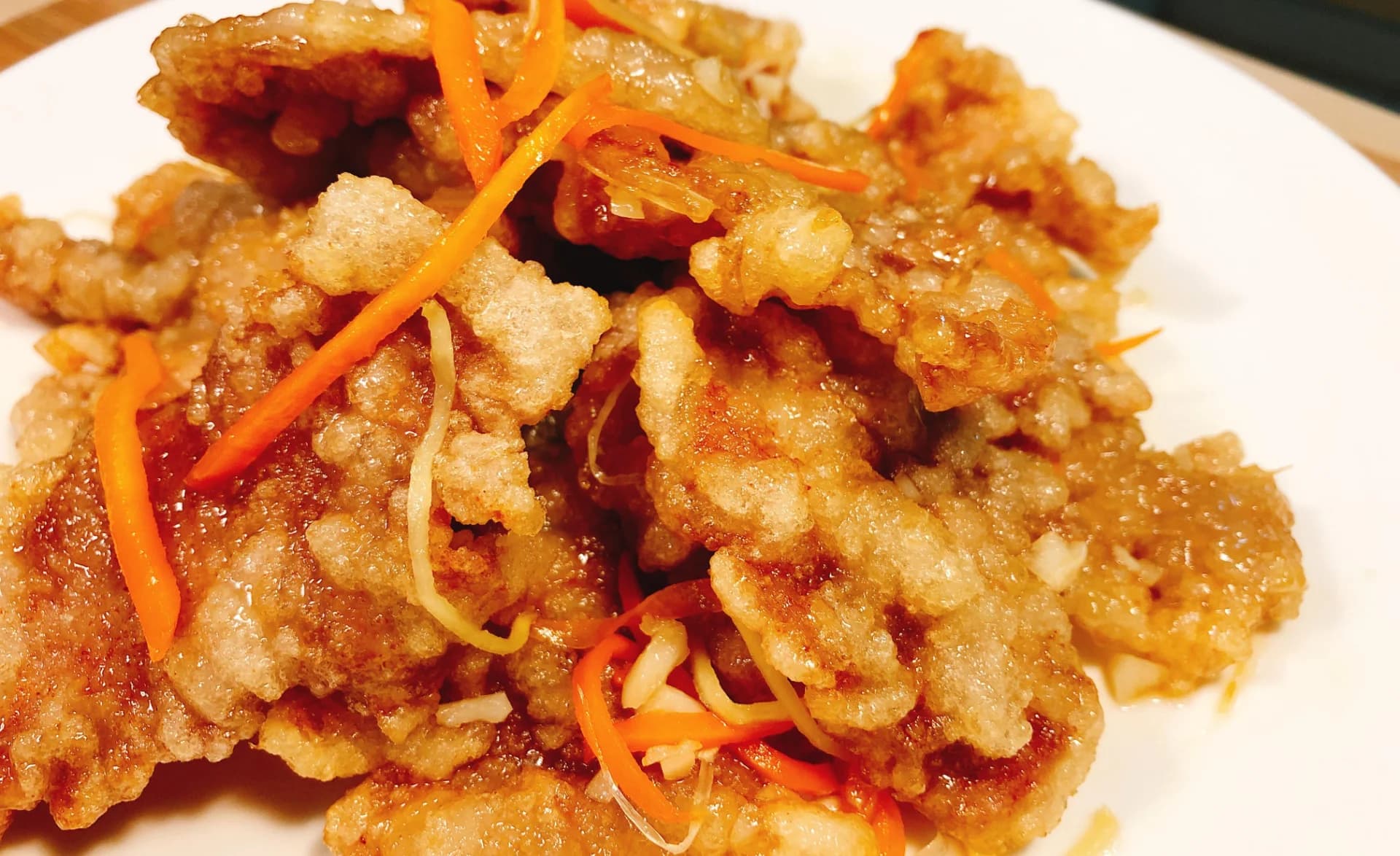 Guo Bao Rou - sweet and sour crispy pork