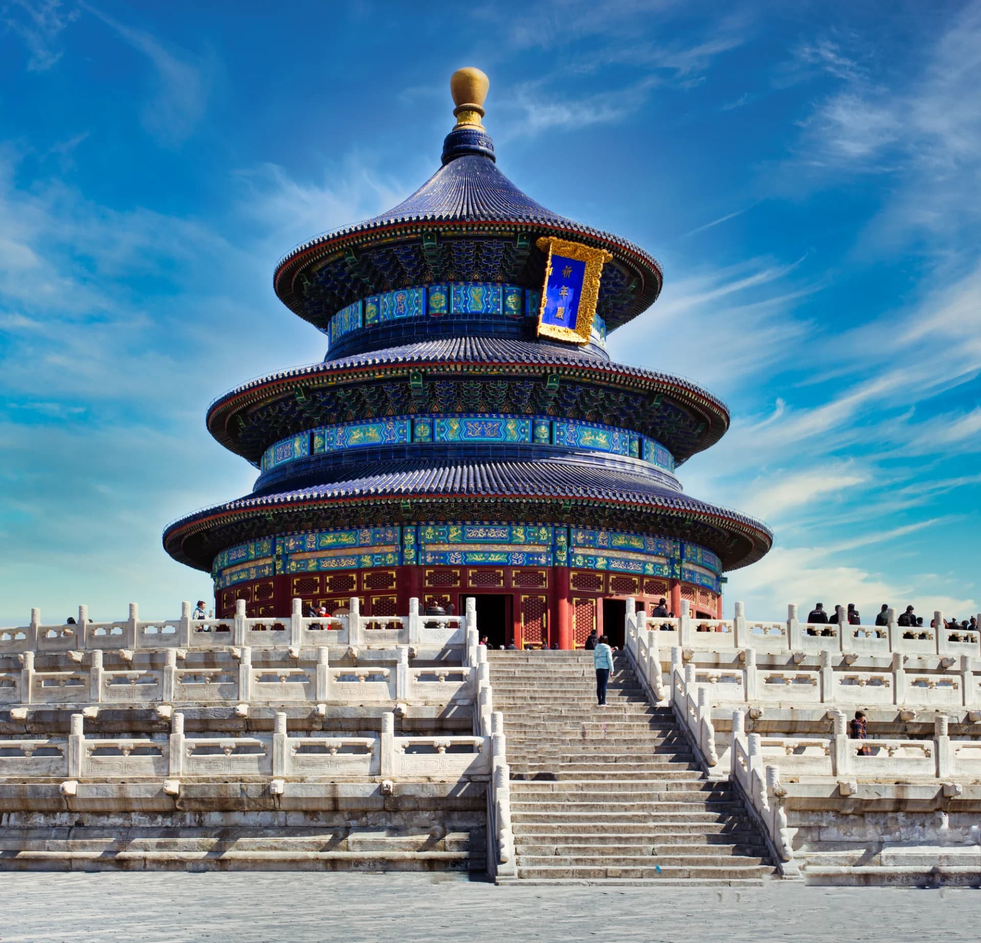 Temple of Heaven, Qianmen Street and National Museum of China